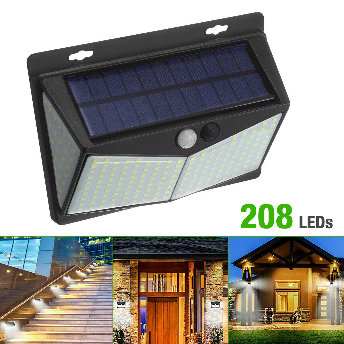 Solar Power Motion Sensor Light